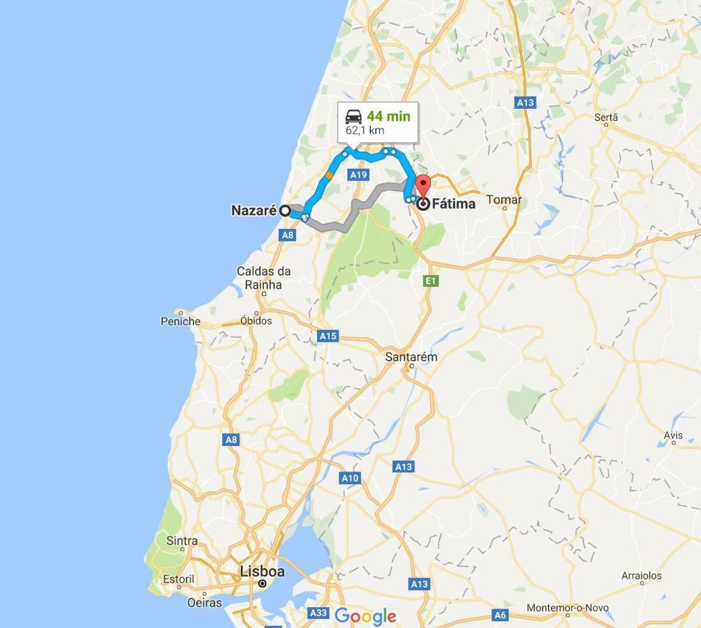 Nazare Apartamento Em Frente Ao Mar Экстерьер фото
